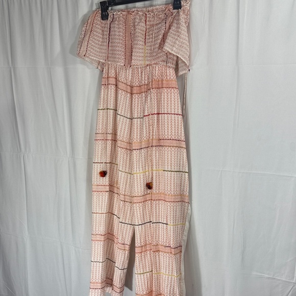 Saylor Embroidered Wide-Leg Jumpsuit XS - Picture 8 of 14